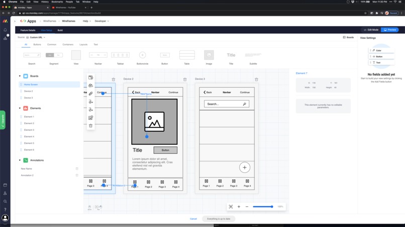 Wireframes – screenshot 2