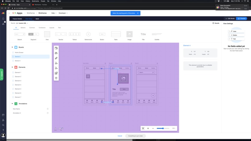 Wireframes – screenshot 3