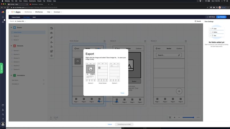 Wireframes – screenshot 4