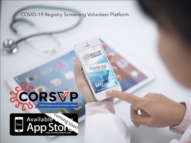 CORSVP™ - COVID-19 Registry Screening Volunteer Platform – screenshot 3