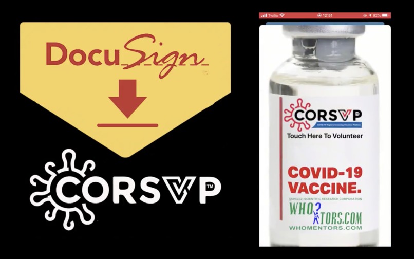 CORSVP™ - COVID-19 Registry Screening Volunteer Platform – screenshot 10