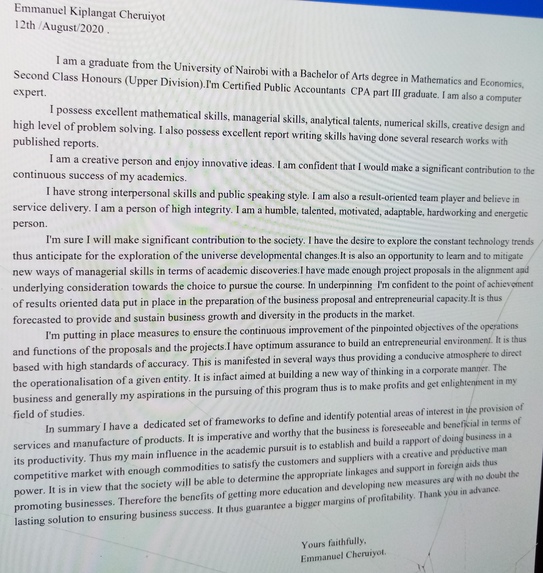 Business Enterprise to establish causation of marketings. .  – screenshot 1