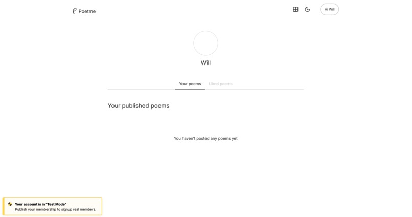 Poetme – screenshot 1