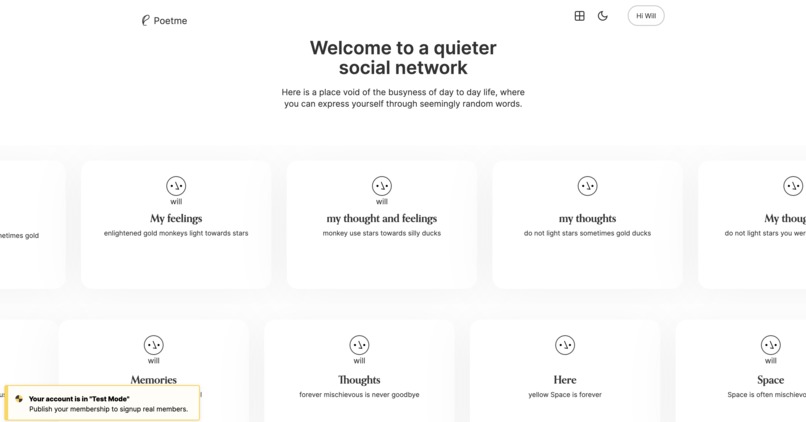 Poetme – screenshot 5