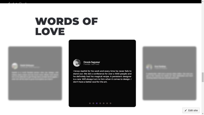 Aashik Joel's Portfolio – screenshot 6