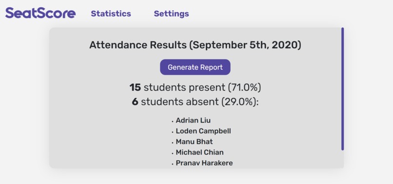 SeatScore – screenshot 3