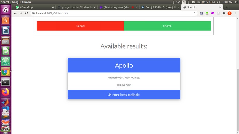 INFOSPITAL – screenshot 1