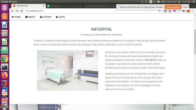INFOSPITAL – screenshot 3