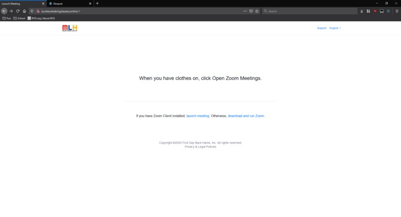 I Sure Love Taking Classes Online – screenshot 1