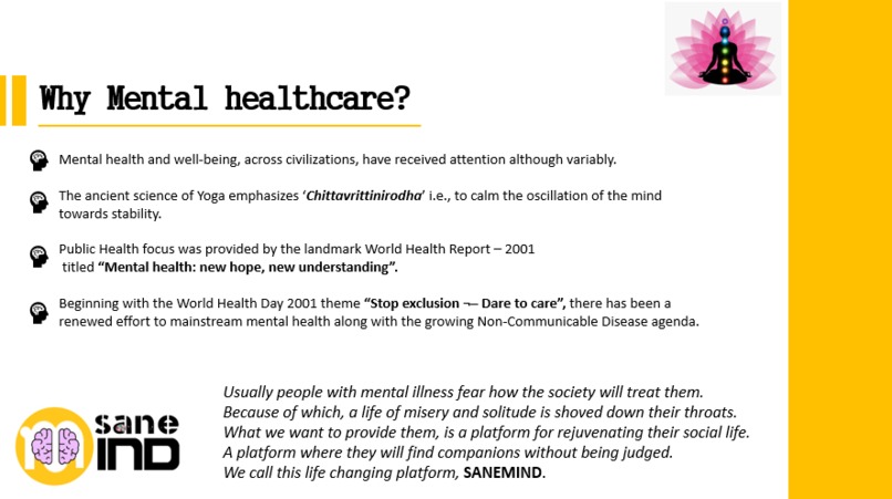 SANE MIND- Mental Healthcare for our students – screenshot 2