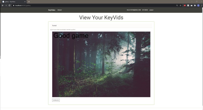 Keyvid – screenshot 6