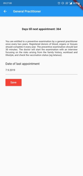 HealthEasy – screenshot 2