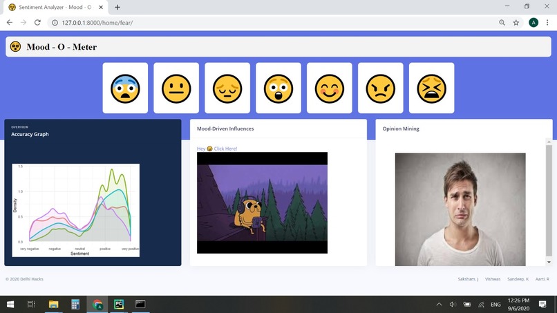 Mood-o-Meter (Team - Sinister Bots) – screenshot 3