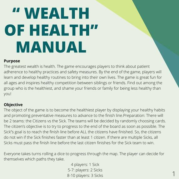 Wealth of Health - A board game that makes hand-washing fun! – screenshot 4