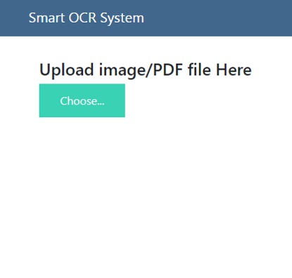 Smart OCR System – screenshot 1