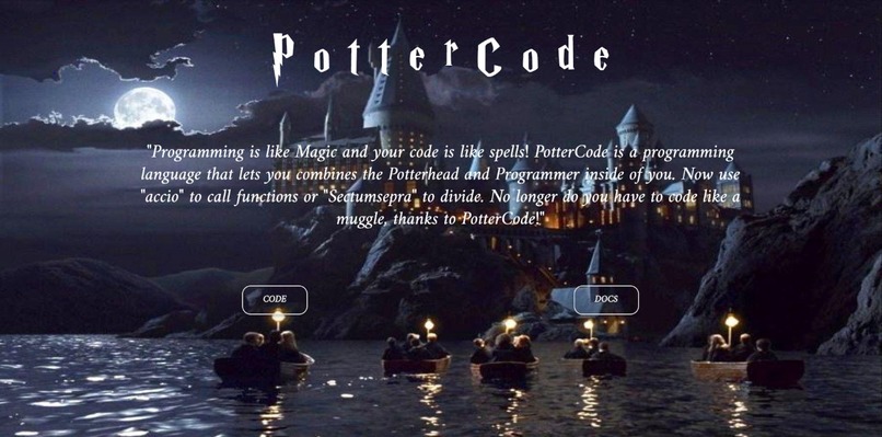 PotterCode – screenshot 1