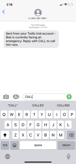 SafeWe – screenshot 1