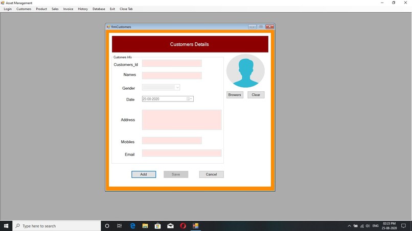 Medicine management system – screenshot 1