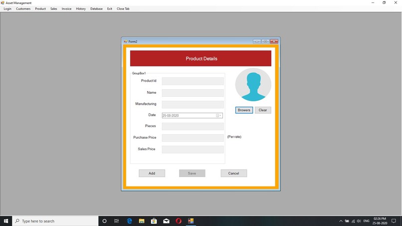 Medicine management system – screenshot 3