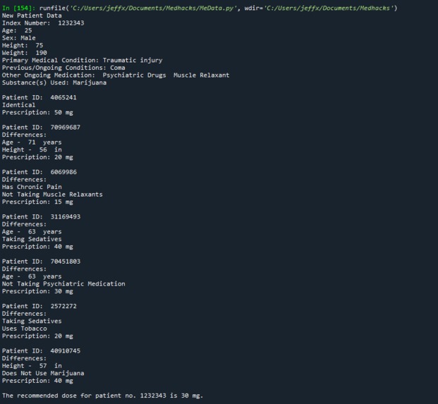 MeData Intelligent Opioid Prescription Tracker – screenshot 2