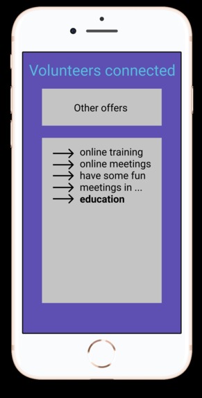 Volunteers Connected – screenshot 2