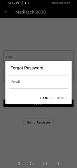 Android reservation app – screenshot 8