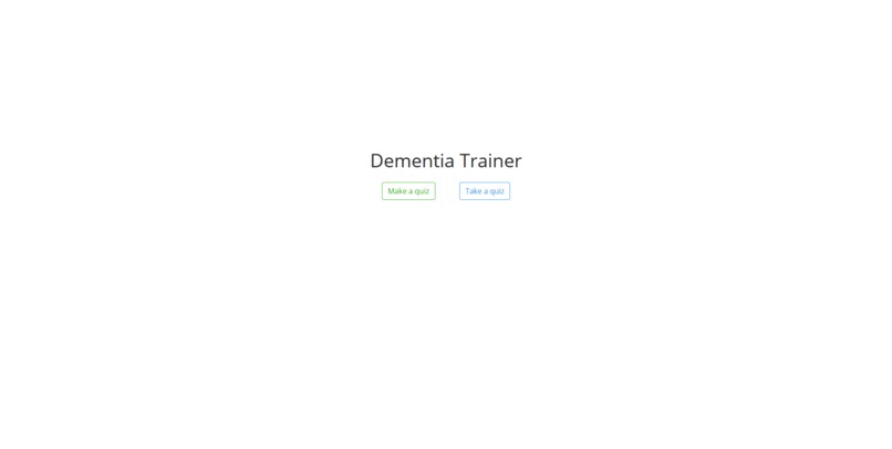 Dementia Tracker – screenshot 1