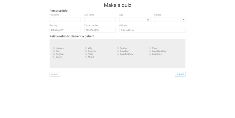 Dementia Tracker – screenshot 2
