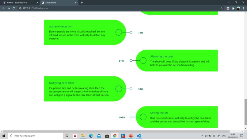 SmartShoes-Team SAL – screenshot 1