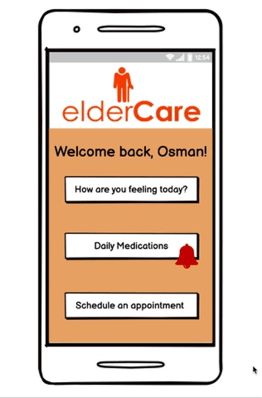 elderCare – screenshot 1
