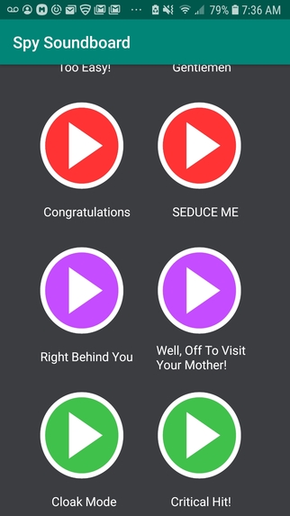 TF2 Spy Soundboard (Android App), Alexander Gonzales – screenshot 2