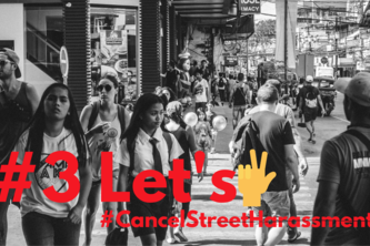 #3 (#CancelStreetHarassment)
