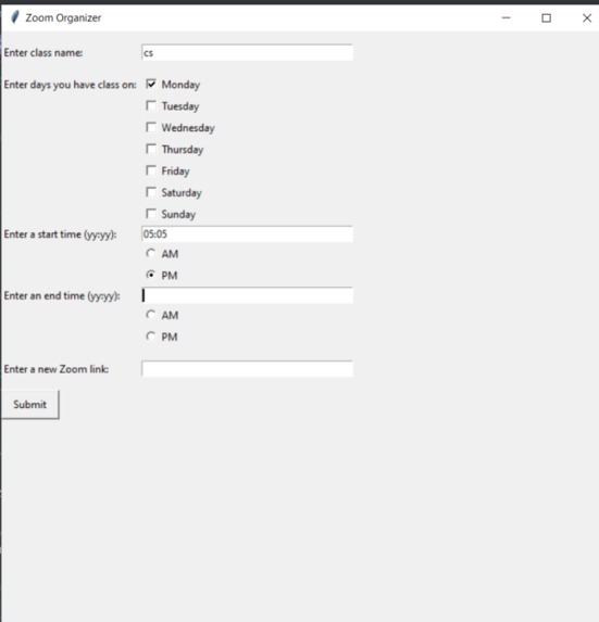 Zoom Planner – screenshot 1