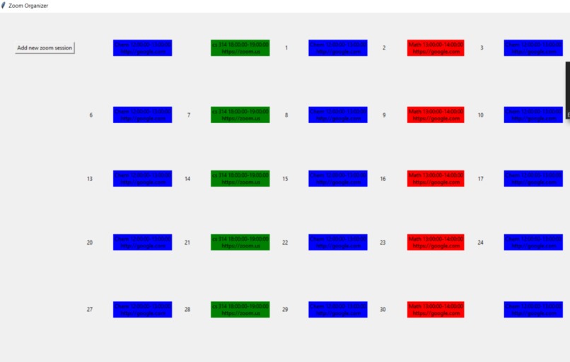 Zoom Planner – screenshot 3