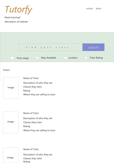 Tutorfy – screenshot 1