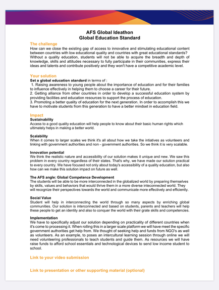 Access To A Quality Education – screenshot 1