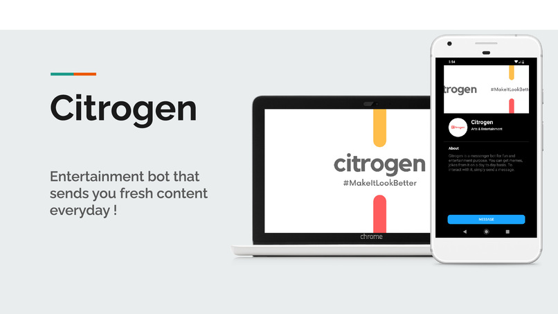 Citrogen: An entertainment Bot – screenshot 2