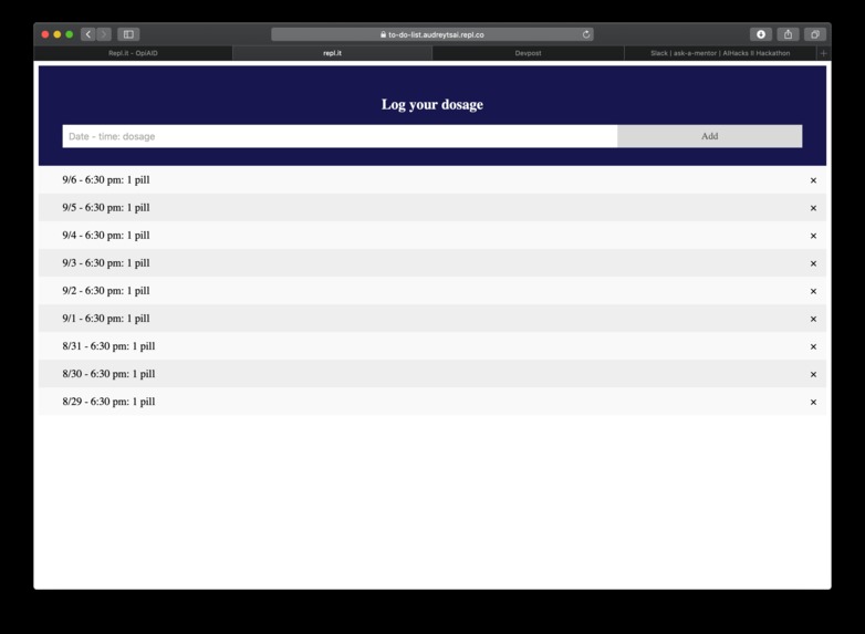 OpiAID – screenshot 7