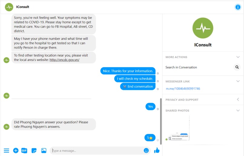 IConsult – screenshot 2