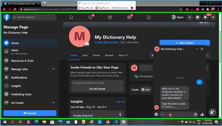 My Pocket Dictionary – screenshot 1