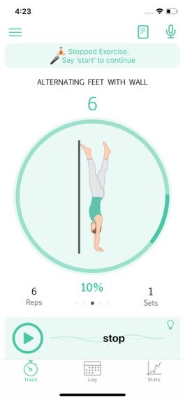 Handstand Quest: Freestyle Fitness App – screenshot 2