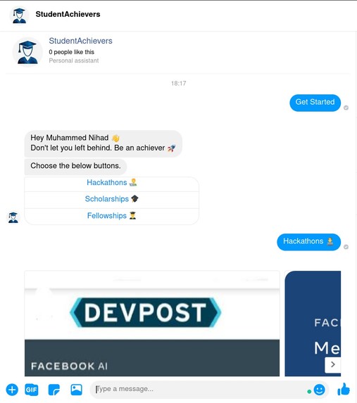 StudentAchievers – screenshot 1