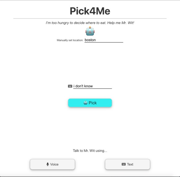 Pick4Me – screenshot 1