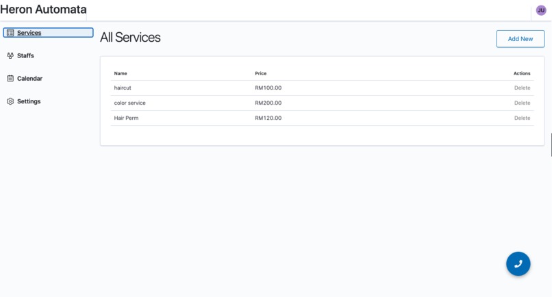 Project Heron - AI-powered Phone Booking System – screenshot 1