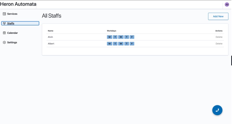 Project Heron - AI-powered Phone Booking System – screenshot 2