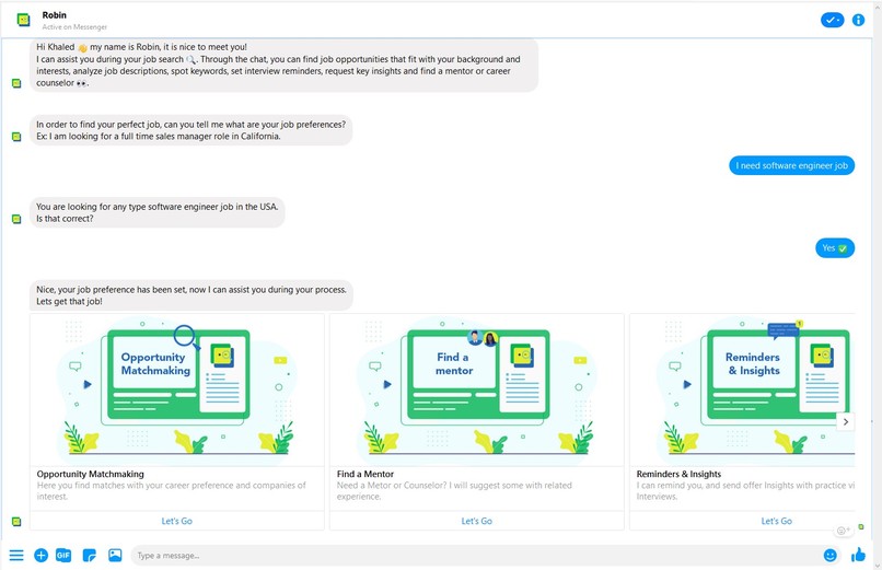 Robin - Job finding assistant – screenshot 2