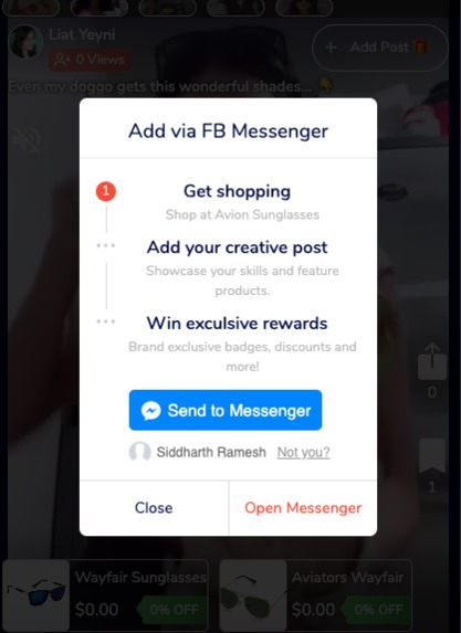 Frills - Content & Sales Via Messenger – screenshot 2