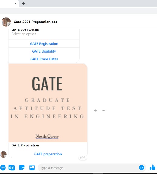 GATE Preparation Bot – screenshot 2
