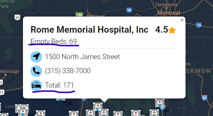 NYC-CoVID-19-Hospital-Locator – screenshot 3