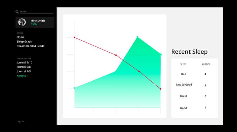 HotHacks Sleep Tracker – screenshot 3